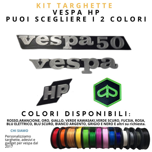 Kit plates vespa - kit,