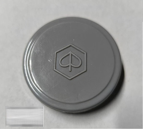 Dark grey odometer cap - dark,